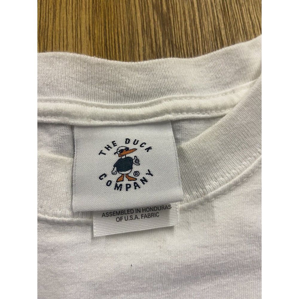 The Duck Company Fripp Island Crab USA Graphic Tee White Medium